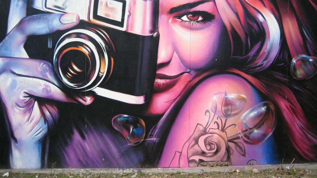 Graffiti kann, wie hier im Bild, die Umgebung deutlich aufwerten. von Symbolfoto Pixabay