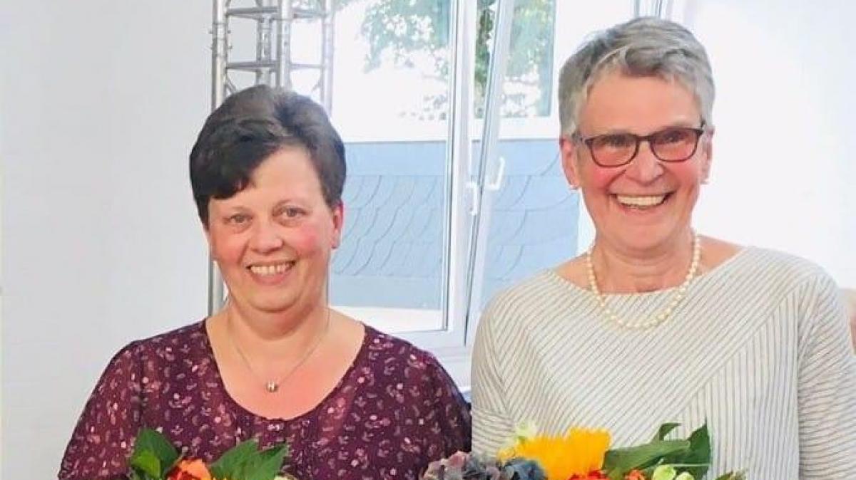 Rita Stutte-Orth (links) und Ursula Stocker wurden aus dem Vorstand verabschiedet. von privat