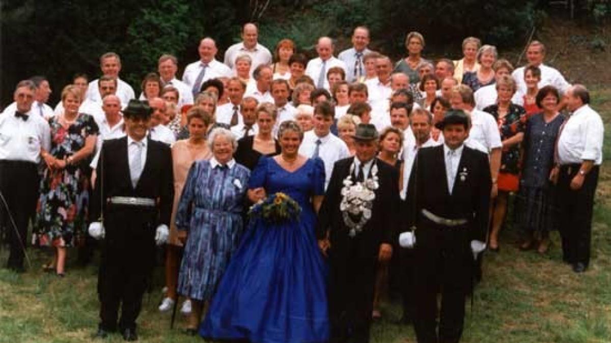 Das Jubelkönigspaar von 1996: Ingrid und Ludwig Hömberg von privat