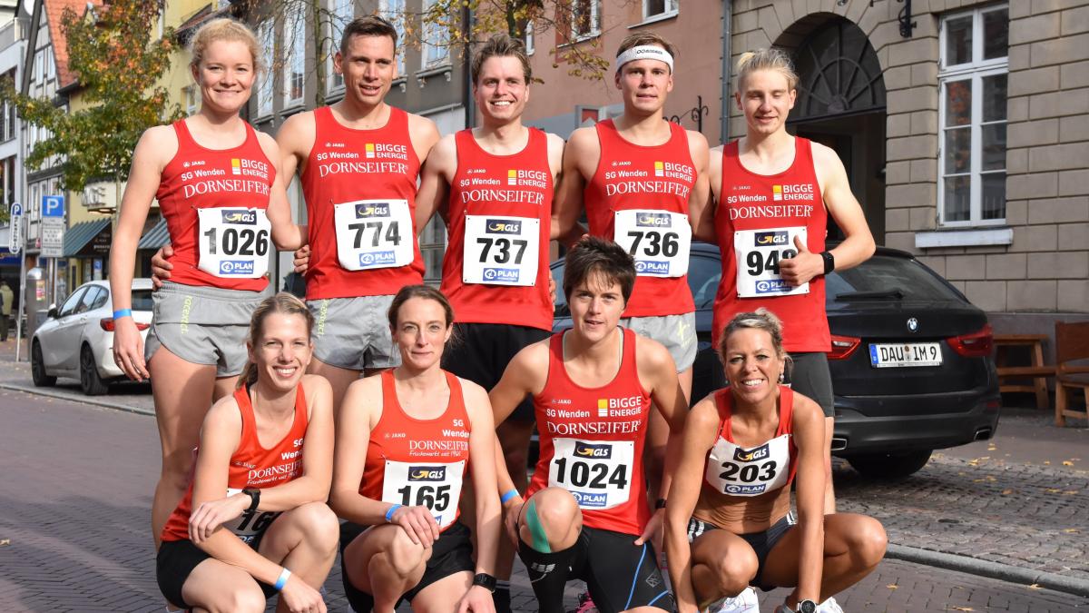 Obwohl die SG Wenden auf drei Athleten verzichten musste, darunter auch auf Johanna Pulte, so konnte sich das Abschneiden im niedersächsischen Uelzen dennoch sehen lassen. von privat