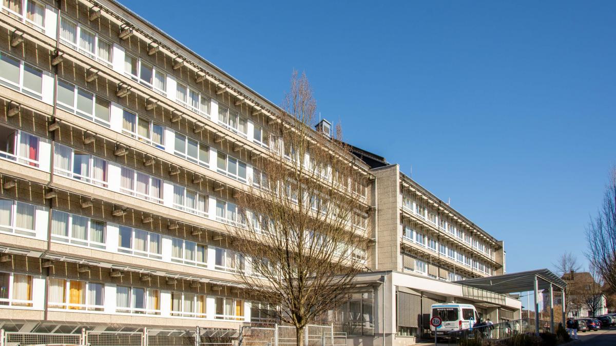 Das Martinus-Hospital in Olpe. von Nils Dinkel