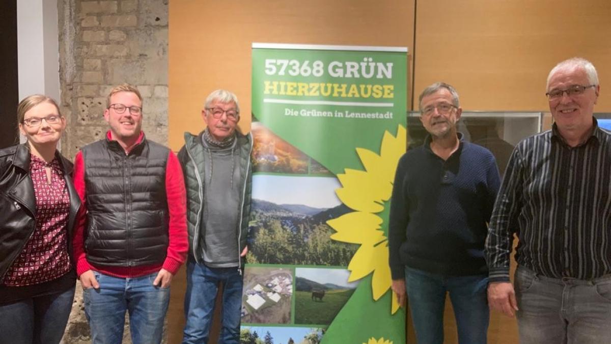 Der Vorstand des Grünen-Ortsverbandes Lennestadt. von privat
