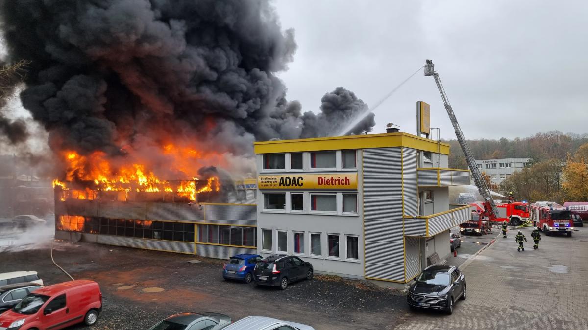 Der Sachschaden beträgt mehrere Millionen Euro. von Kai Osthoff