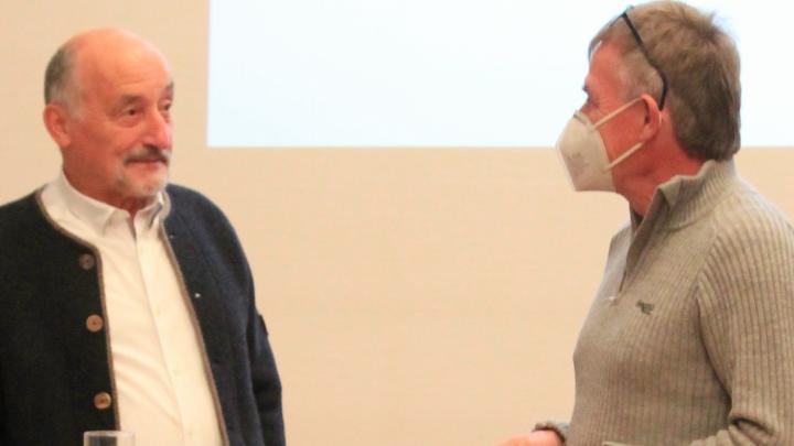 Walter Wolf referierte über „Heimat eine unsichtbare