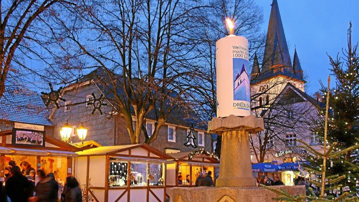 Der Weihnachtsmarkt in Drolshagen findet nicht statt.