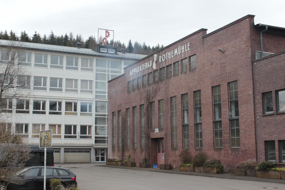 Gelände der ehemaligen Firma Apparatebau Rothemühle. von Wolfgang Schneider