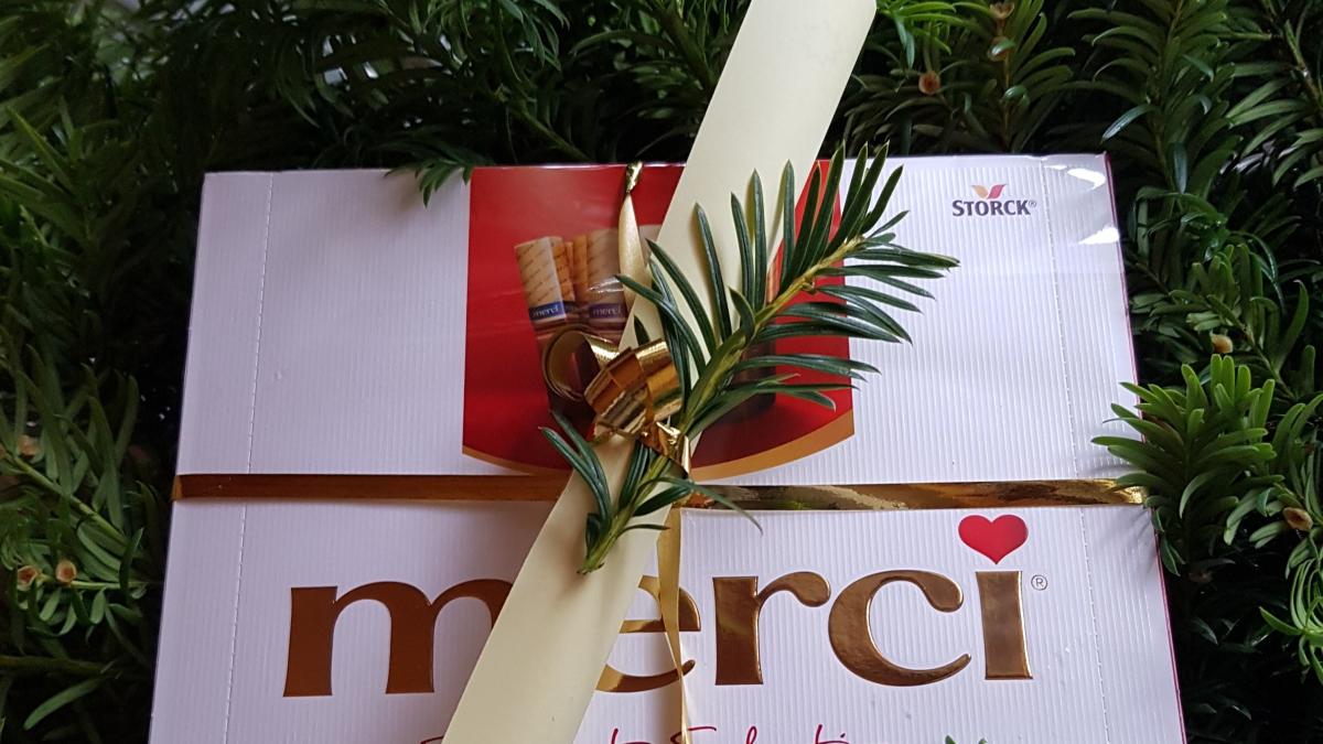 Einen schokoladigen Weihnachtsgruß hat die kfd Oberelspe ihren Mitgliedern geschickt. von privat