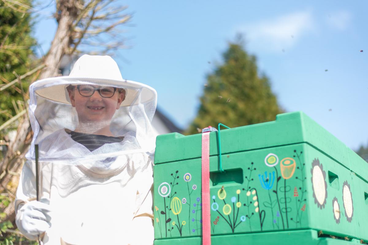 Archivfoto: Jungimker Theo Hennecke erhielt einen Sonderpreis. von Nils Dinkel