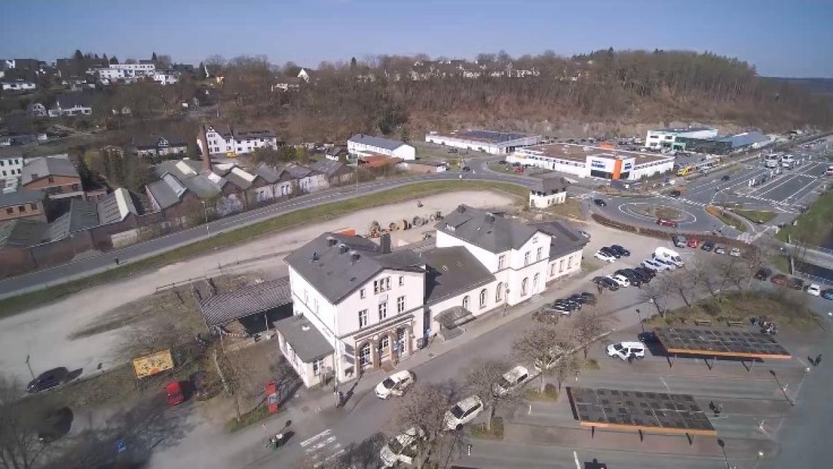Mit dem ISEK Innenstadt soll der Bereich rund um den alten Bahnhof in Olpe völlig umgestaltet werden. von neueweichen.de