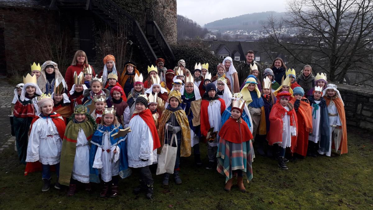Die Sternsinger werden in Olpe am Samstag, 8. Januar, unterwegs sein. von privat