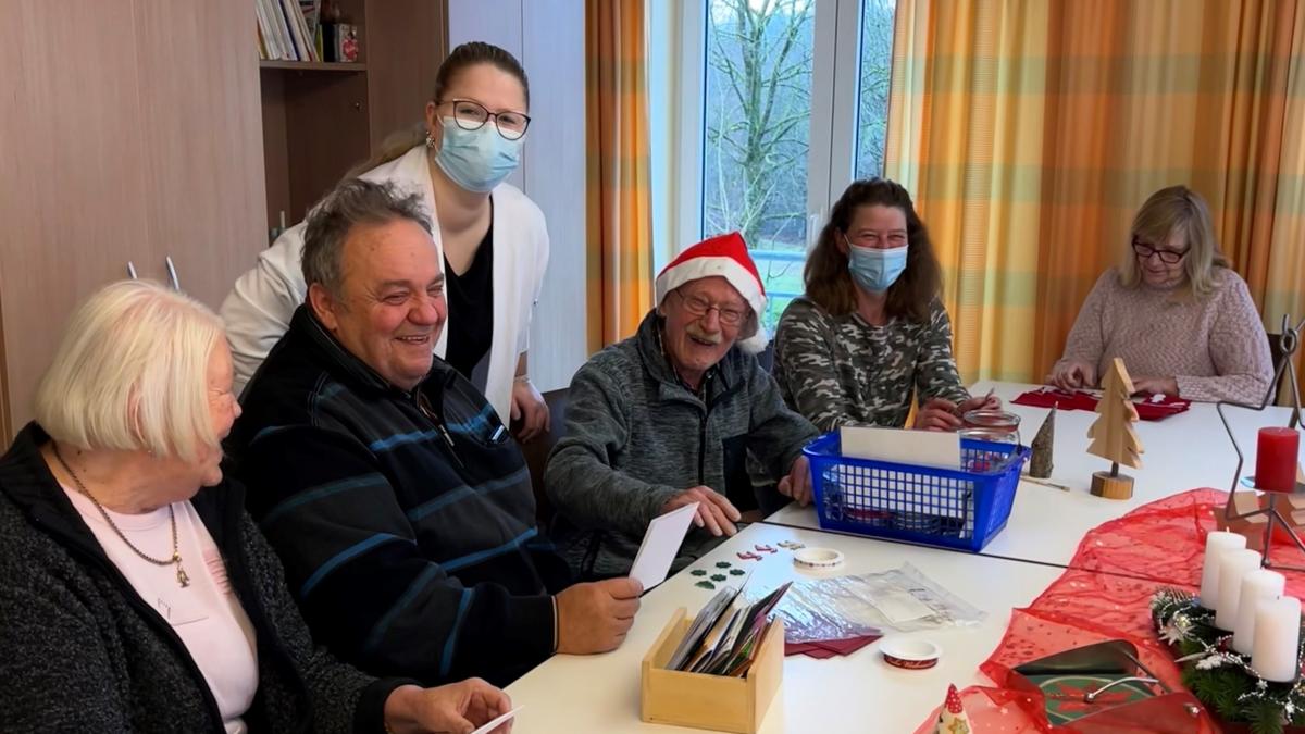 Gemütliche, entspannte Atmosphäre vor und an den Weihnachtstagen. von privat