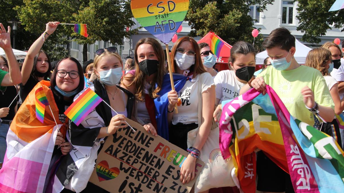 In Olpe fand der erste CSD statt. von Lorena Klein