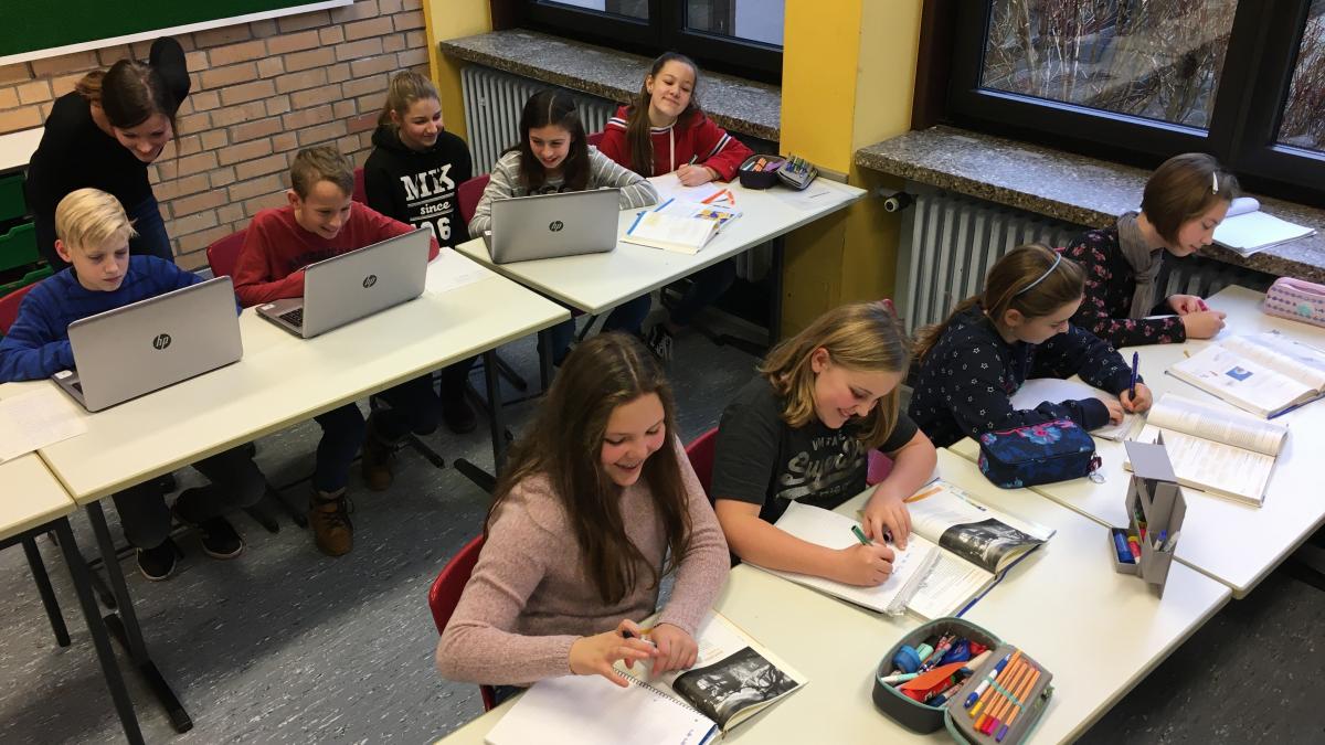 Das Lernstudio Deutsch bietet eine moderne Ausstattung und viel Spaß beim Lernen (Alle Fotos entstanden vor Beginn der Corona-Pandemie). von privat