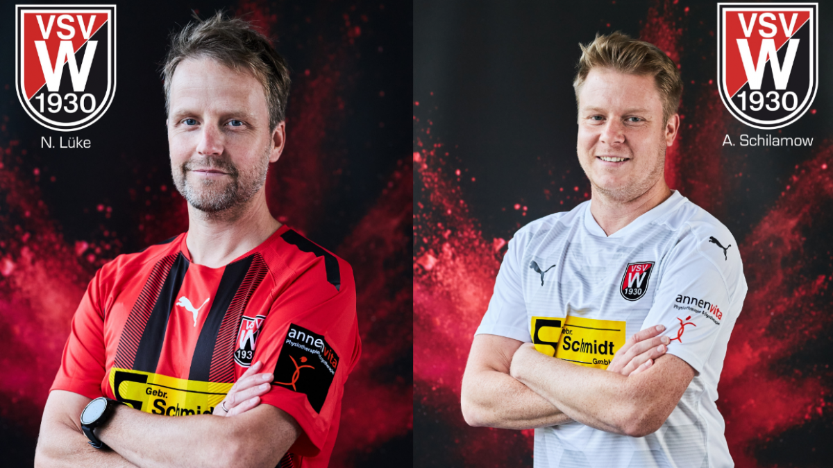 Nils Lüke (links) wird neuer Trainer. Als spielender Co-Trainer agiert künftig Andre Schilamow. von VSV