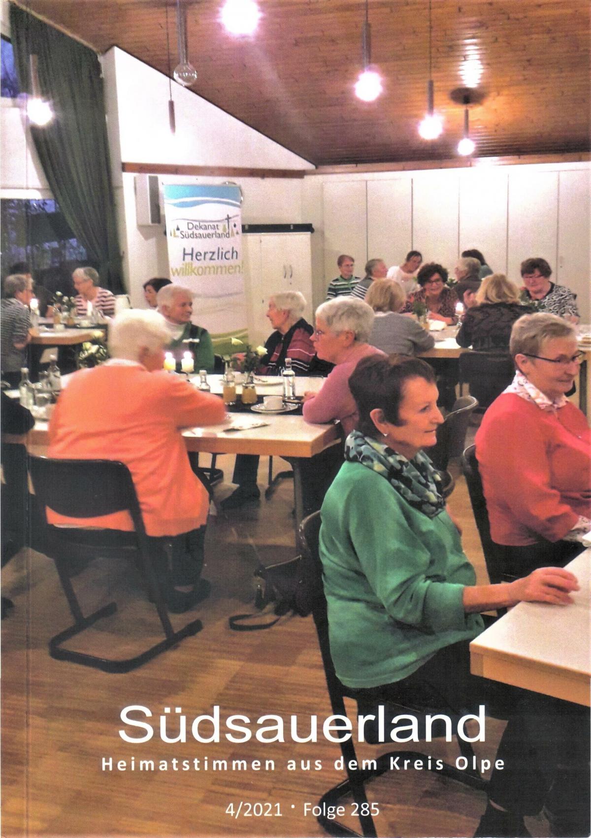 Die Titelseite der aktuellen Ausgabe der Heimatstimmen. von Kreisheimatbund Olpe