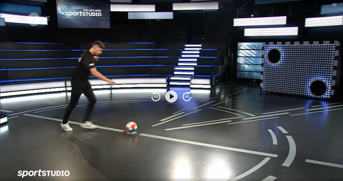 Auch der letzte von sechs Schüssen ging nicht rein. von Screenshot ZDF Mediaplayer