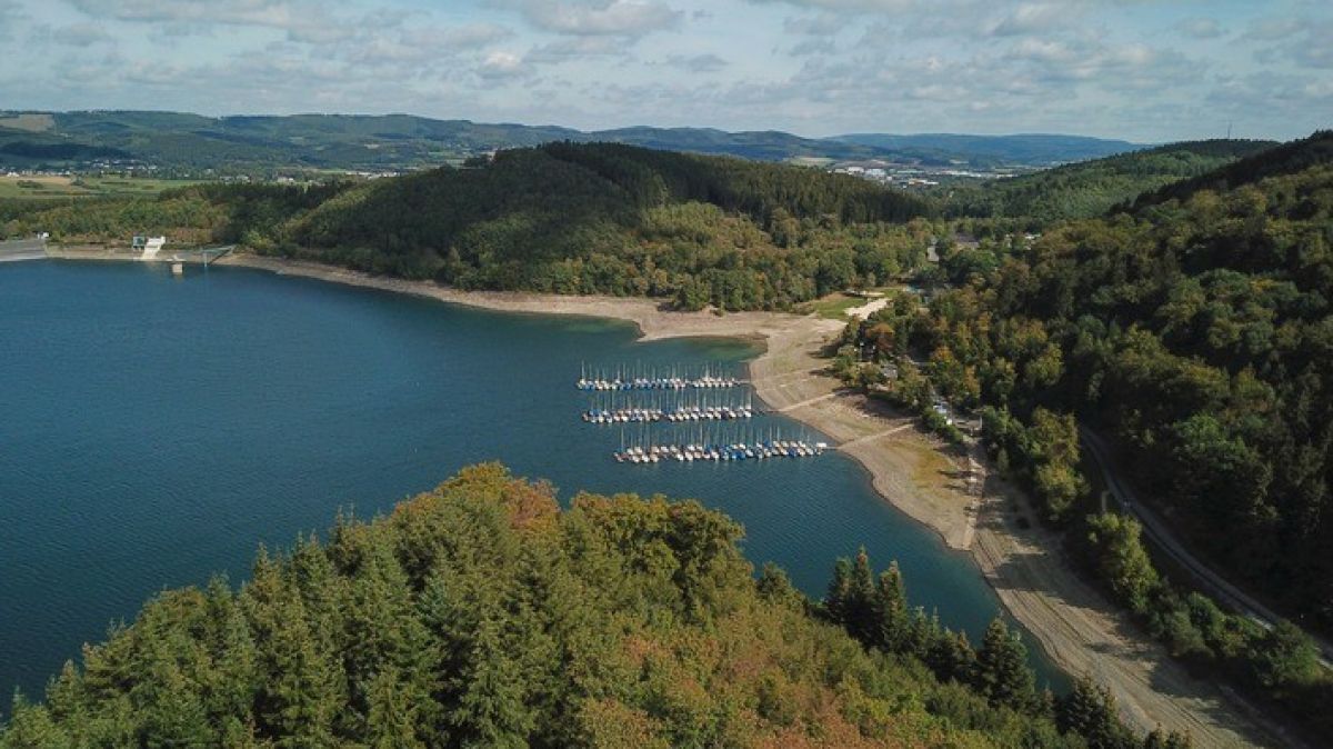 Die Campinganlage Biggesee-Waldenburg wird zukünftig zu einem Ferienpark umgebaut werden. von sabrinity.com