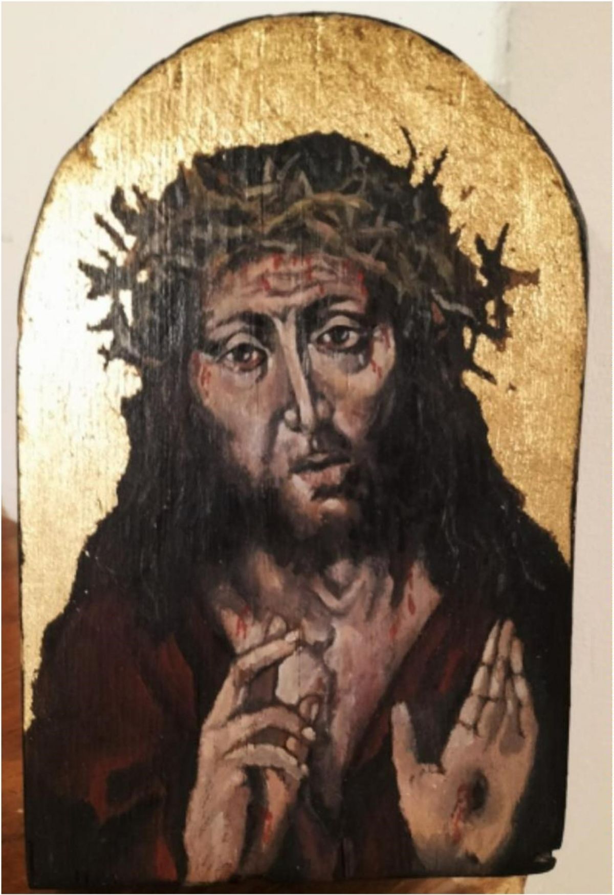 Das Bild zeigt Jesus. von privat