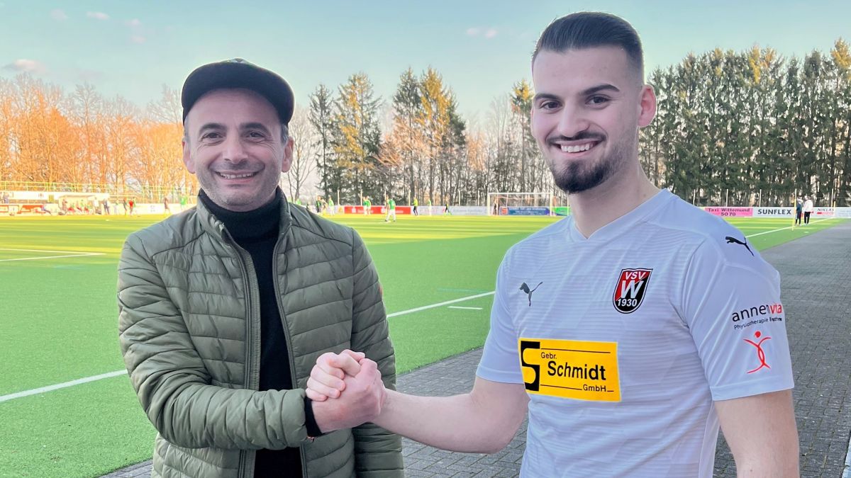 Kemal Topal freut sich über den Neuzugang Kastriot Alitjaha. von privat