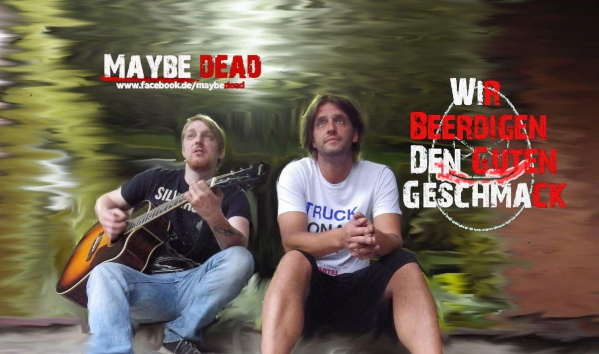 Deutschen Punkrock liefert das Duo „Maybe Dead“. von privat