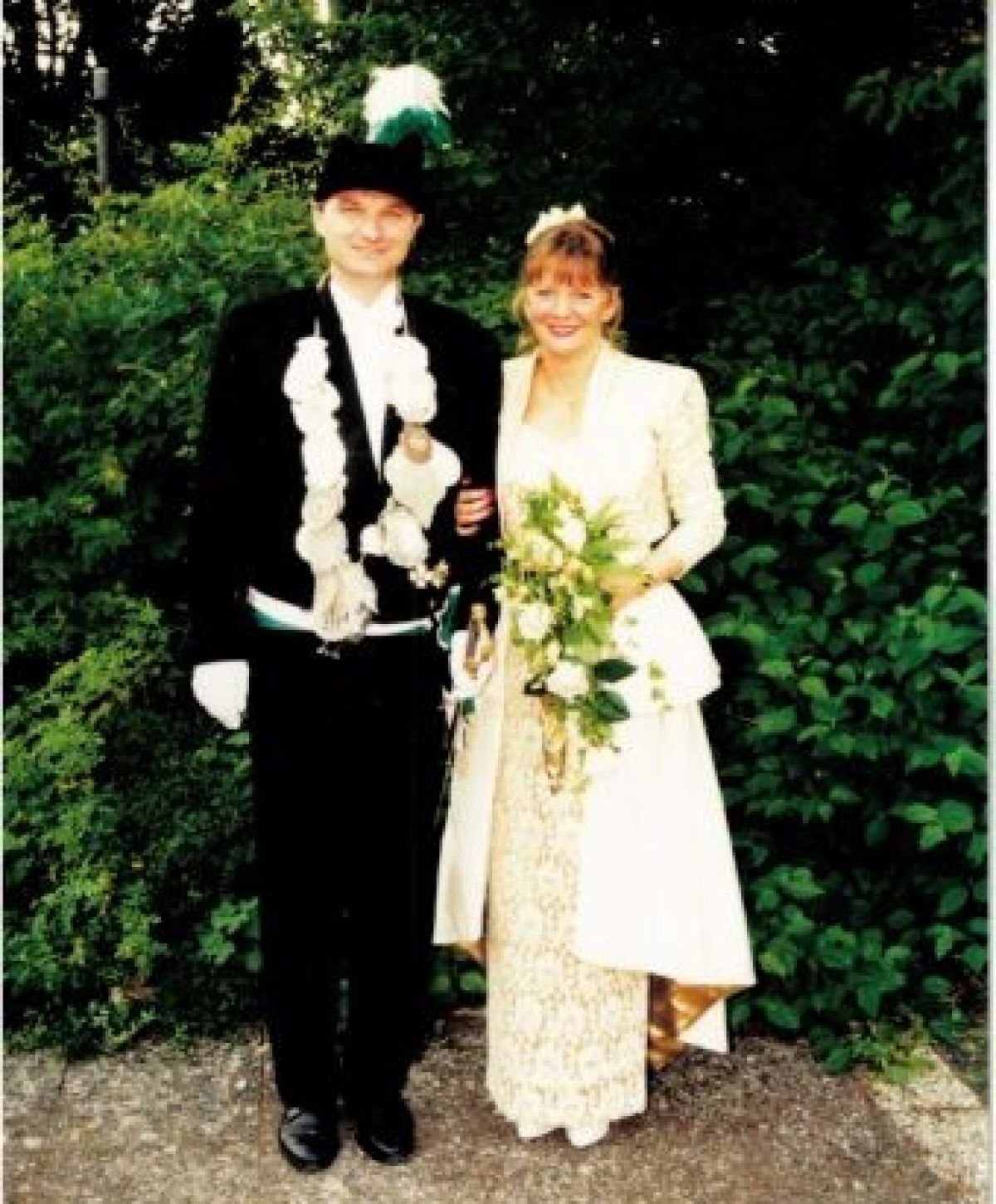 Schreibenkönig Harald Kröning und Königin Christa von privat