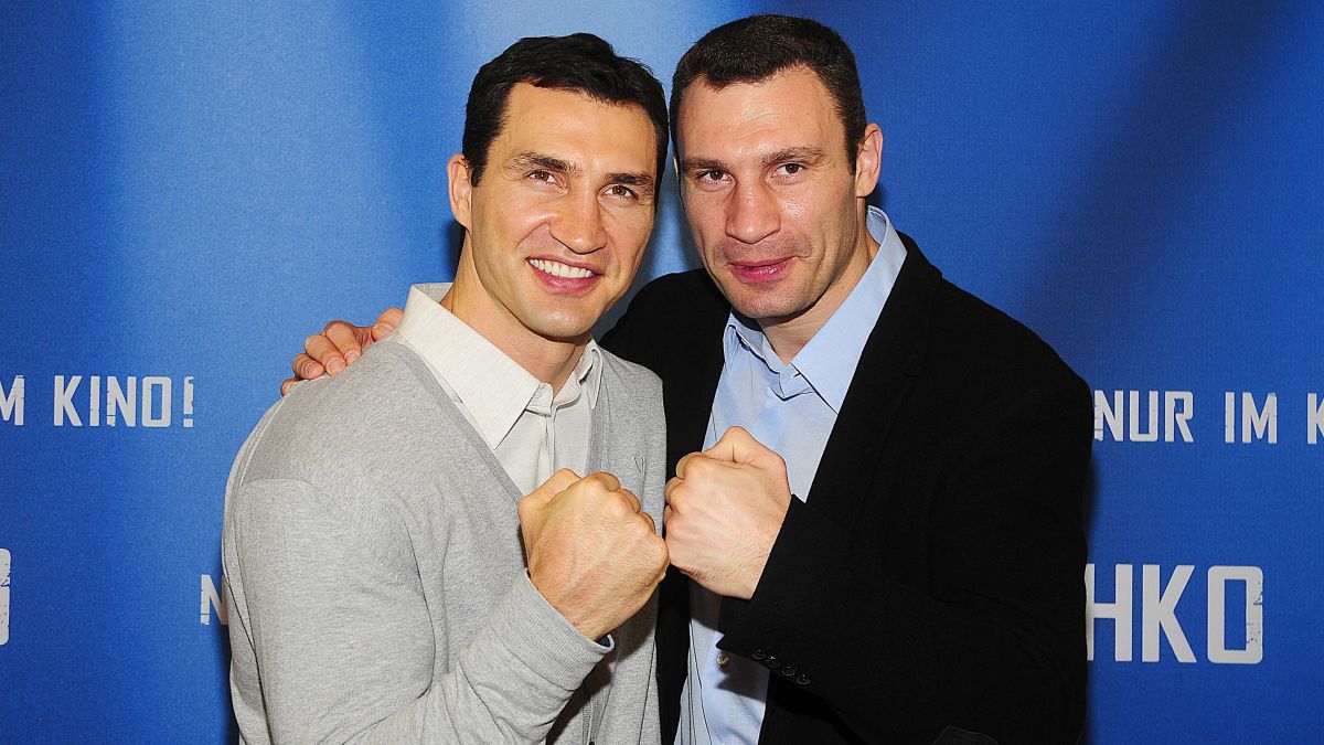 Wladimir (l.) und Vitali Klitschko bei der Filmpremiere im Jahr 2011. von Majestic/Norbert Kesten