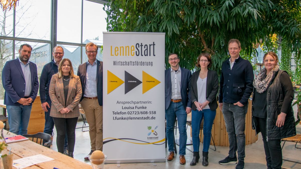Die neue Projektgruppe „LenneStart“ möchte Unternehmer und Gründer unterstützen. von Christine Schmidt