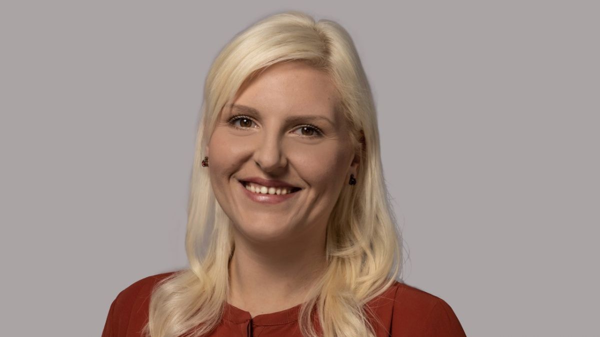 Die SPD-Landtagskandidatin Christin-Marie Stamm. von Isabella Thiel
