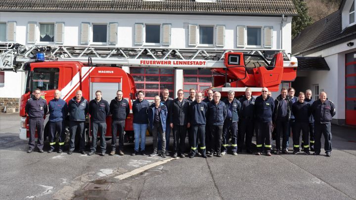 Die Führungskräfte der Feuerwehr Lennestadt haben viele neue Erkenntnisse gewonnen.