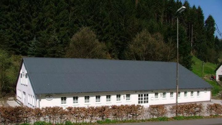 Die Schützenhalle in Lichtringhausen.