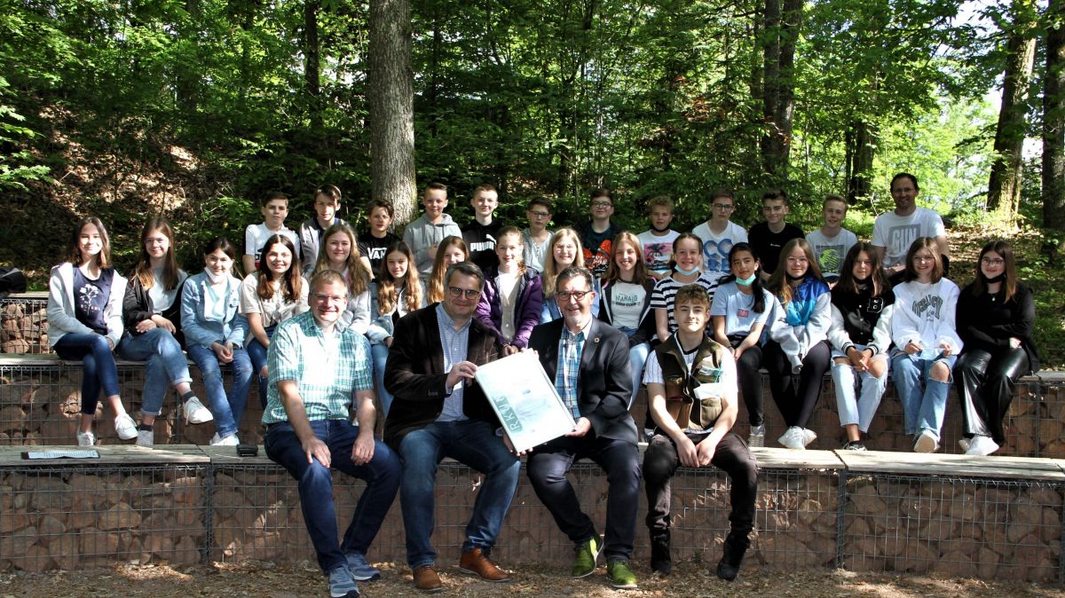 Auszeichnung: Gymnasium Maria Königin ist zweite Naturpark-Schule im Kreis