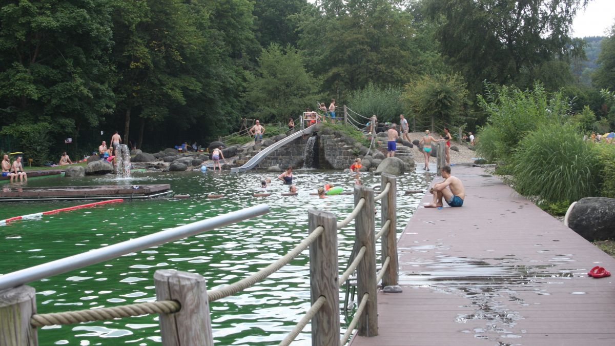 Das Naturfreibad „Aqua Fun“ in Bilstein ist startklar: Wenn das Wetter mitspielt, wird es am Vatertag, 26. Mai, geöffnet. von privat