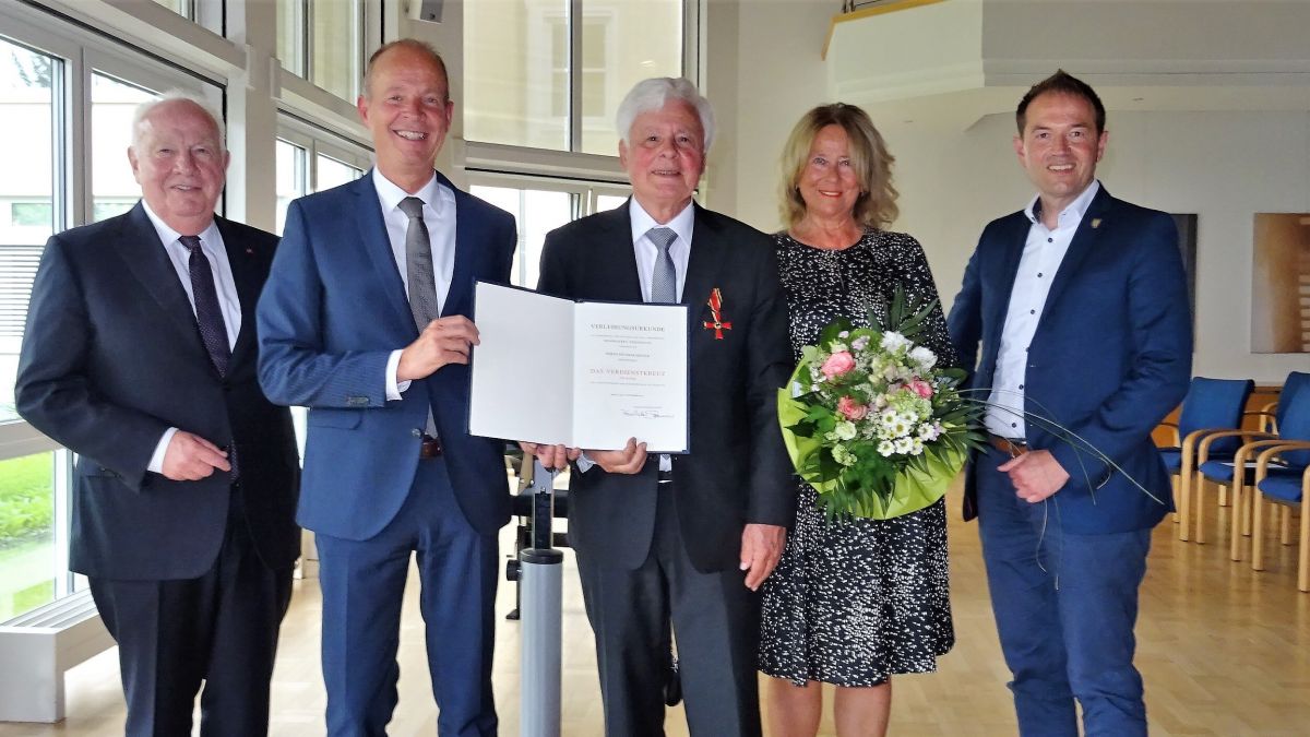 Für jahrzehntelanges Engagement: Bundesverdienstkreuz für Dietmar Meeser