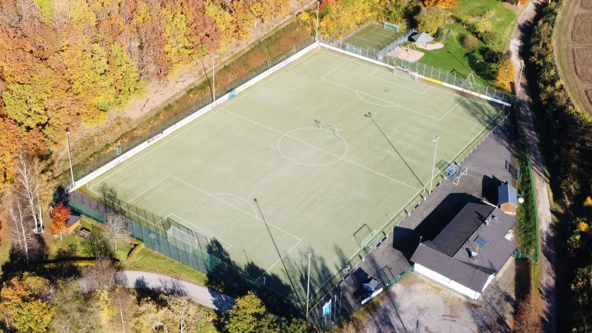 Der Sportplatz des VfL Heinsberg. von privat