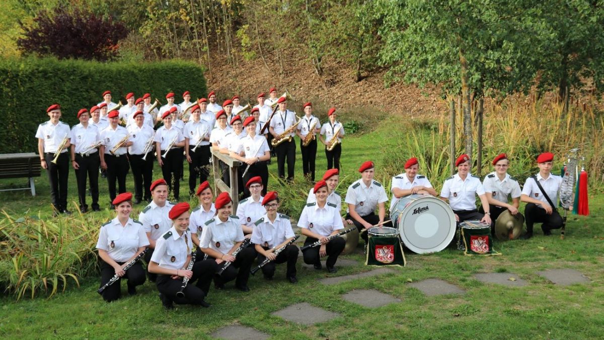 Die Musiker des Musikvereins Neuenkleusheim freuen sich auf die Pfingstserenade. von privat