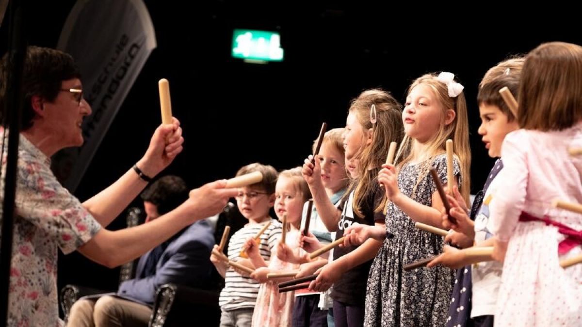 Die Musikschule Attendorn setzt einen Schwerpunkt auf die musikalische Früherziehung. von Hansestadt Attendorn