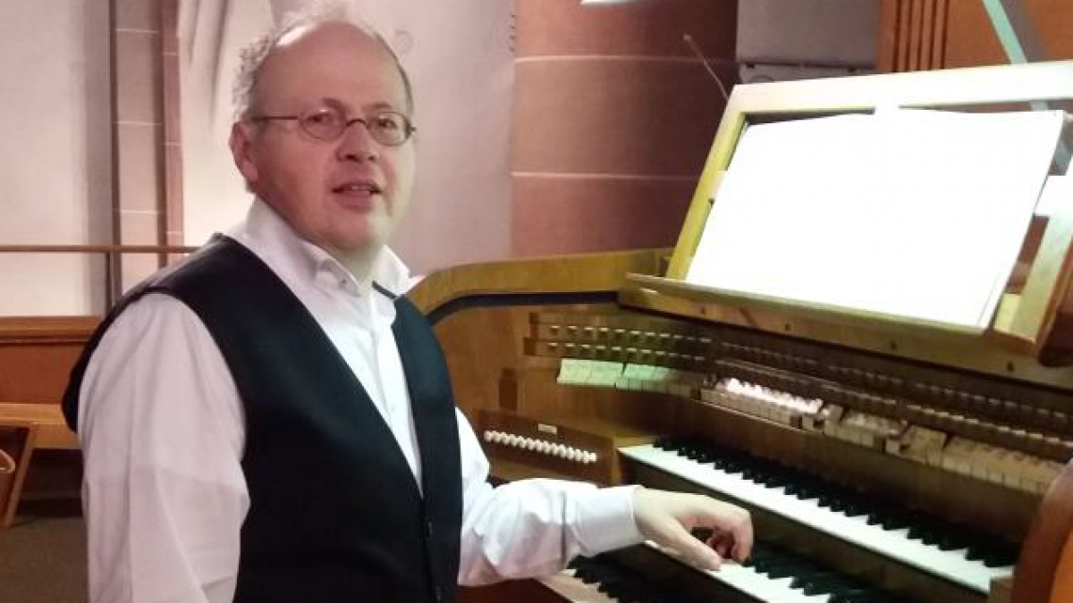 Jürgen Seufert eröffnet den 33. Orgelsommer. von privat