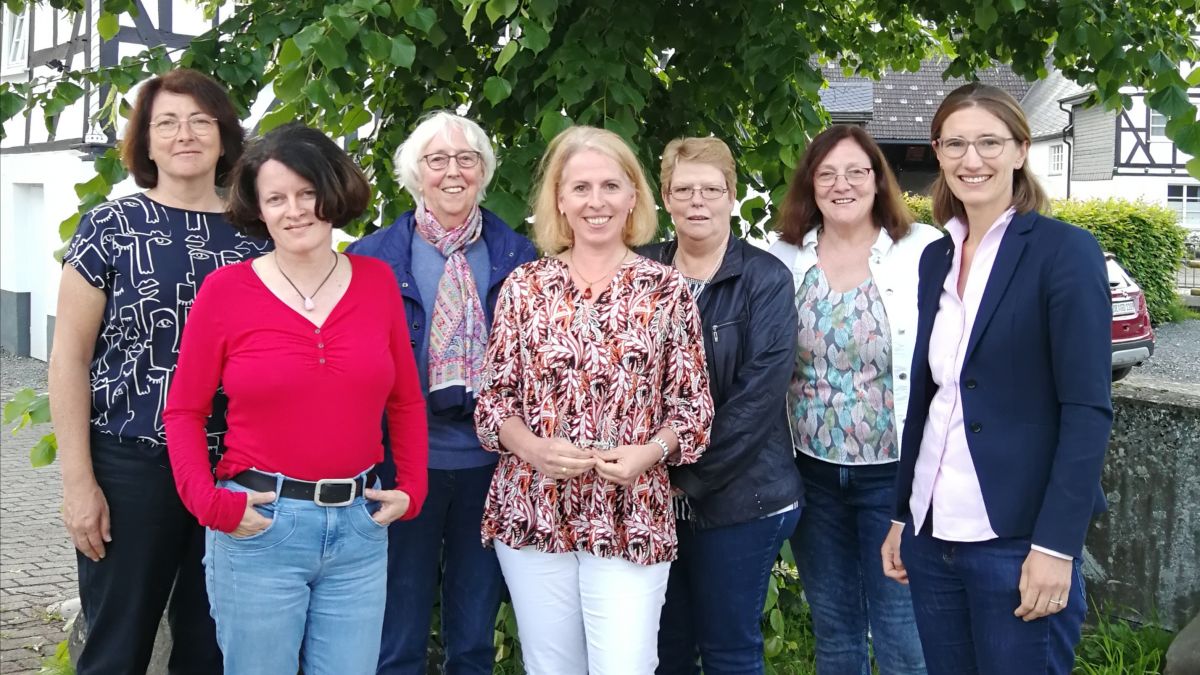Anja Fuchs, Kirsten Wurm, Marile Feldmann, Kerstin Brauer, Regina Busche, Regina Luig und Dr. Friederike Brodhun (von links). von privat