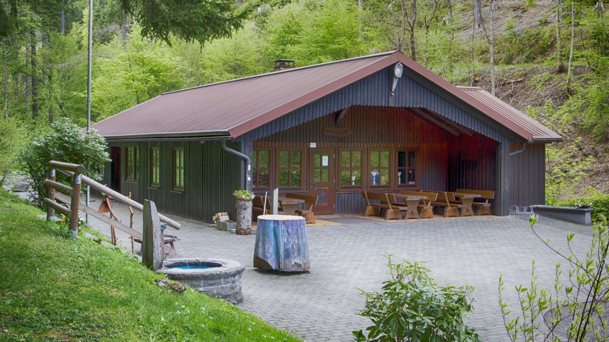 Die SGV-Hütte in Langenei. von Nils Dinkel