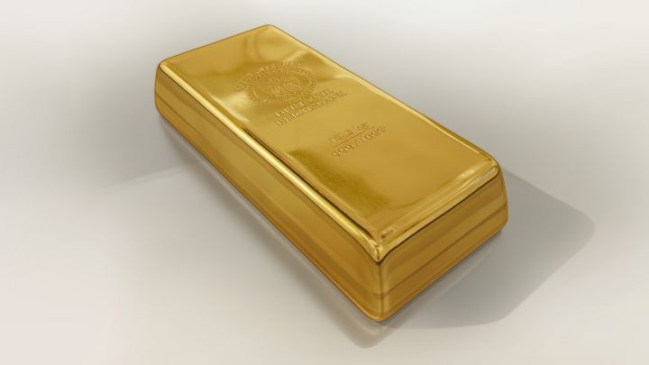 Symbolfoto Gold, Goldbarren