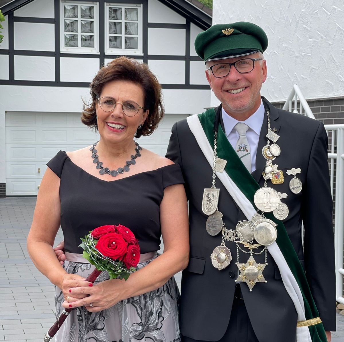 Kaiserpaar Rainer und Barbara Hammerschmidt. von privat