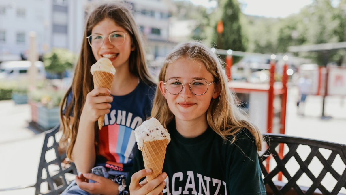 Kinder bis 13 Jahren dürfen sich in Lennestadt wieder auf eine Gratis-Kugel Eis freuen. von privat