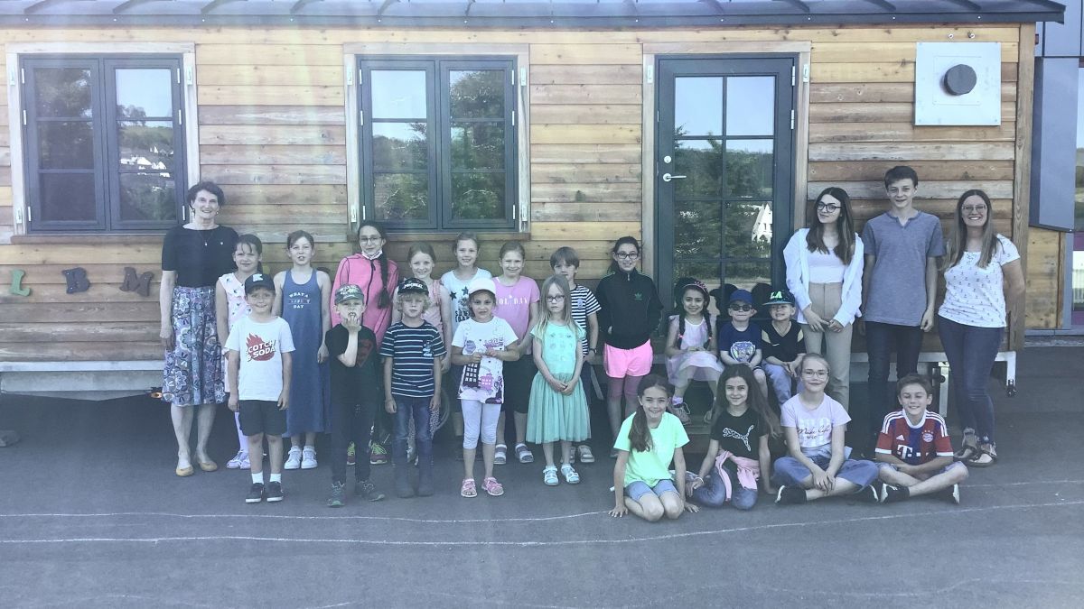 Spiel und Spaß waren mit dem ElbMobil garantiert. von privat