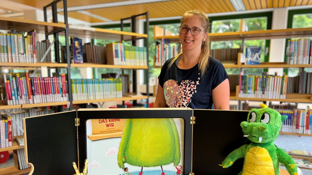 Anja Drilling freut sich über den großen Zuspruch beim Sommerleseclub. von Stadt Olpe