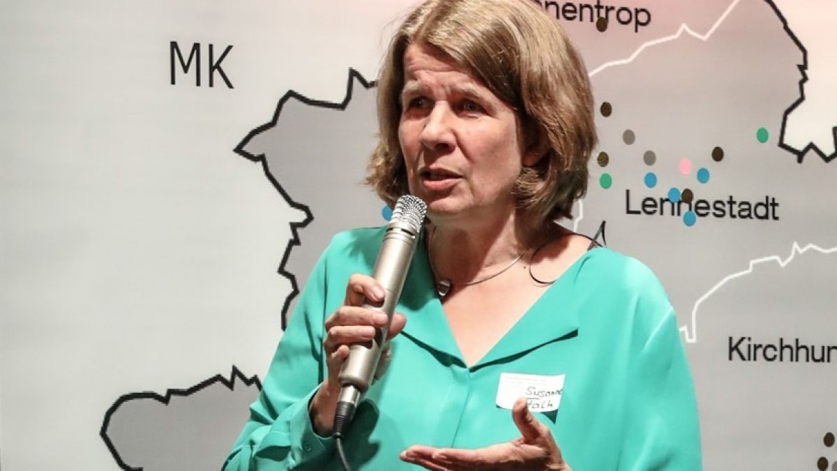 Susanne Böcking von der Kulturregion Südwestfalen konnte in einem Vortrag zahlreiche Fragen rund um Antragstellung klären von privat
