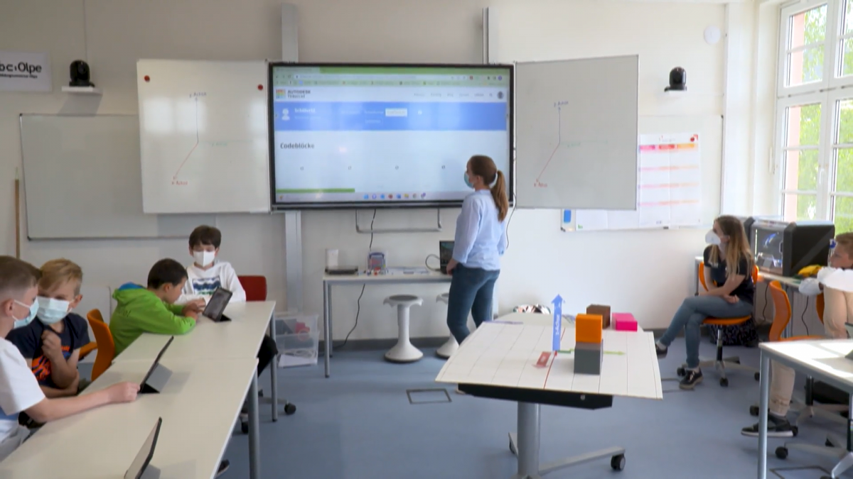 House of Learning am Städtischen Gymnasium Olpe. von KfW-Award