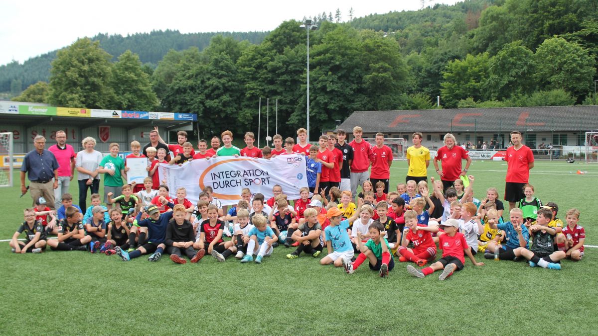 Fußballcamp Lennestadt 2022. von privat