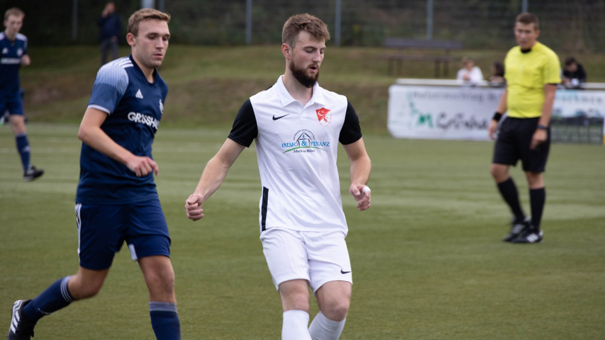 Spielszene aus einem Gruppenspiel beim Fußball-Stadtpokal 2022 in Lennestadt. von privat