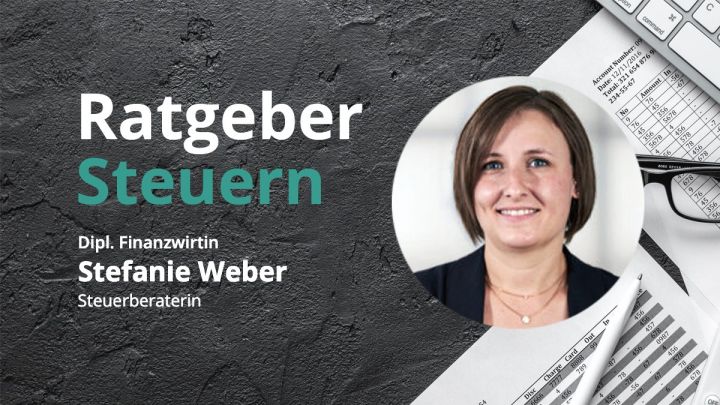 Diplom-Finanzwirtin Stefanie Weber ist die Autorin des aktuellen Ratgeber Steuern. by Grafik: LP