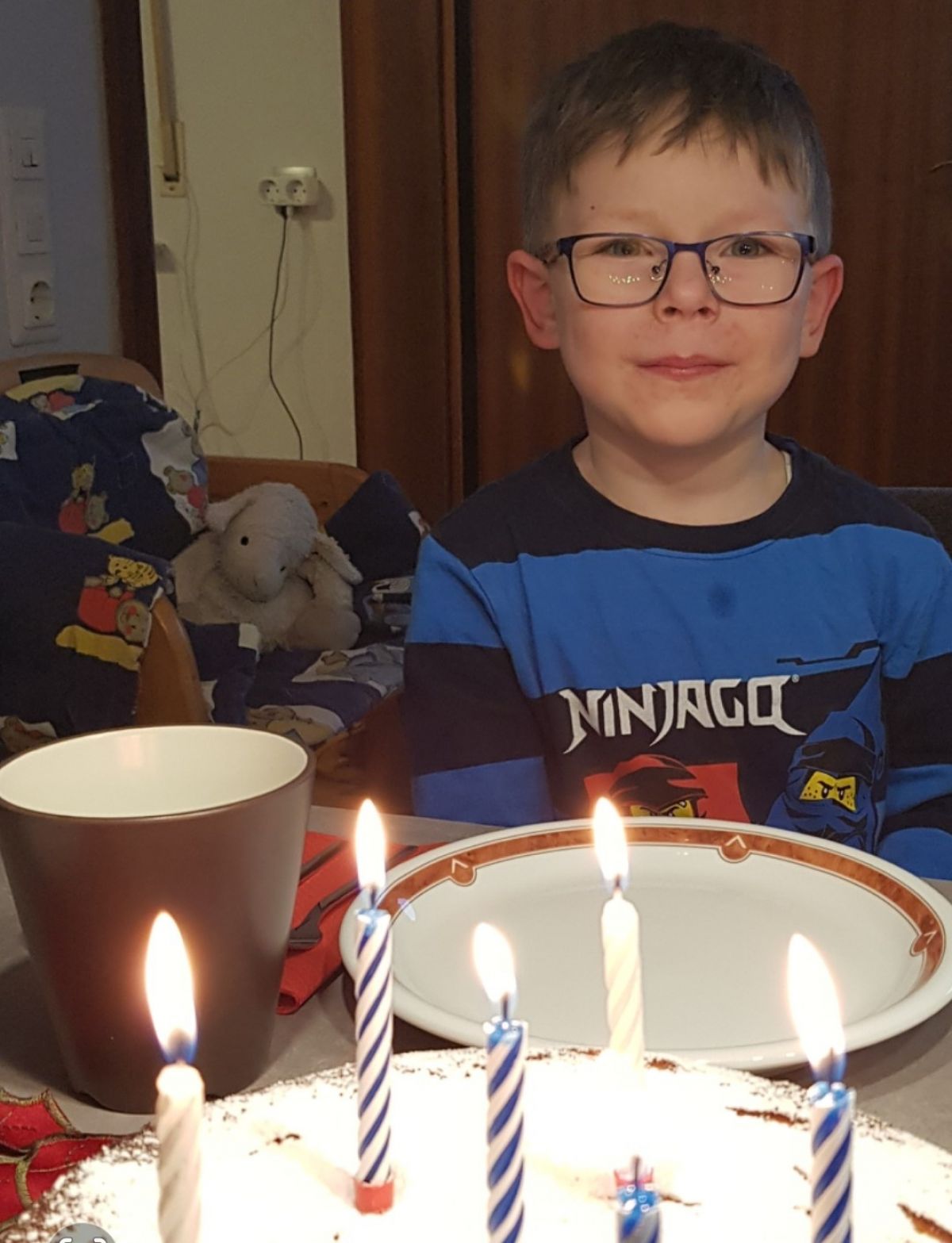 Emil an seinem sechsten Geburtstag. von privat